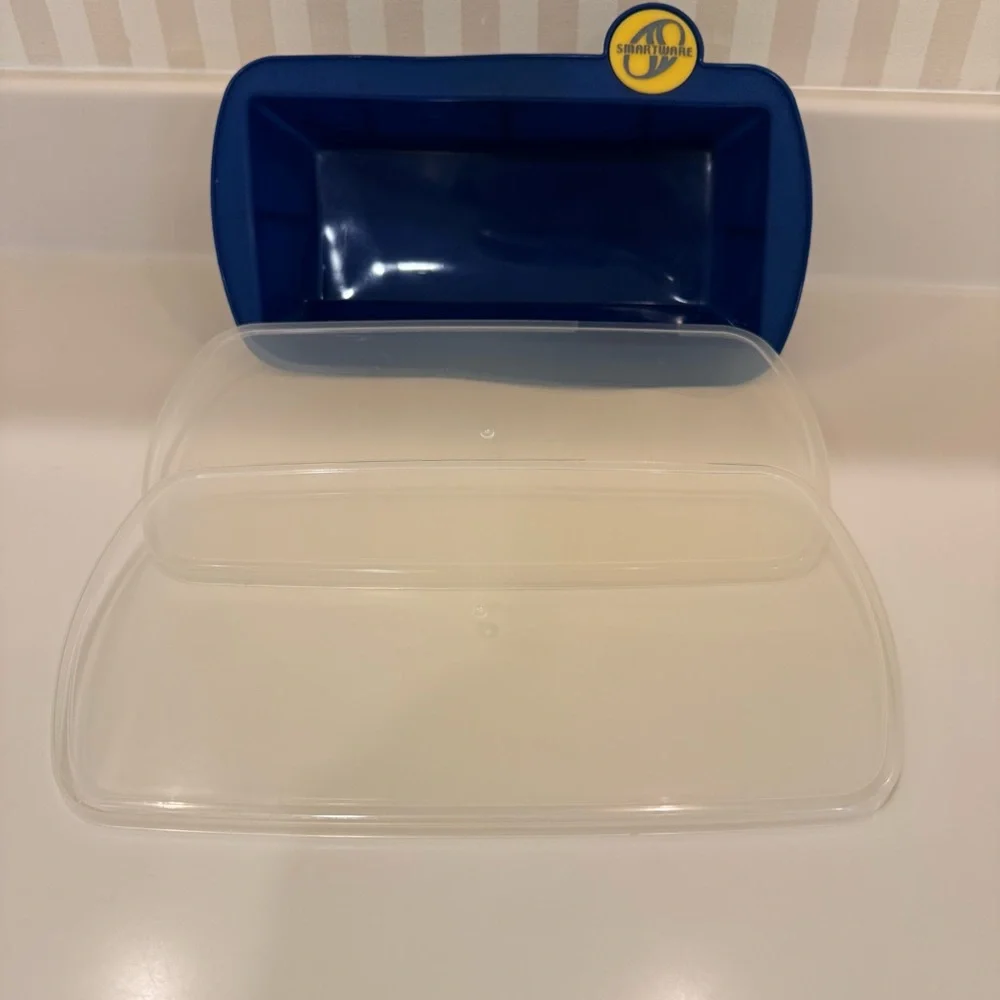 Smartware Silicone Bakeware Loaf Pans With Lid